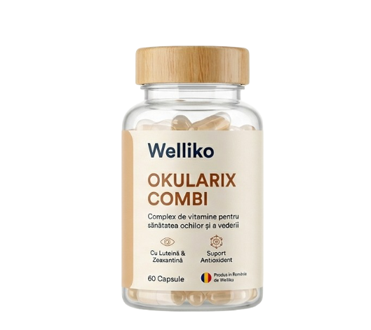 Flacon Ocularix Combi – 60 capsule pentru susținerea vederii